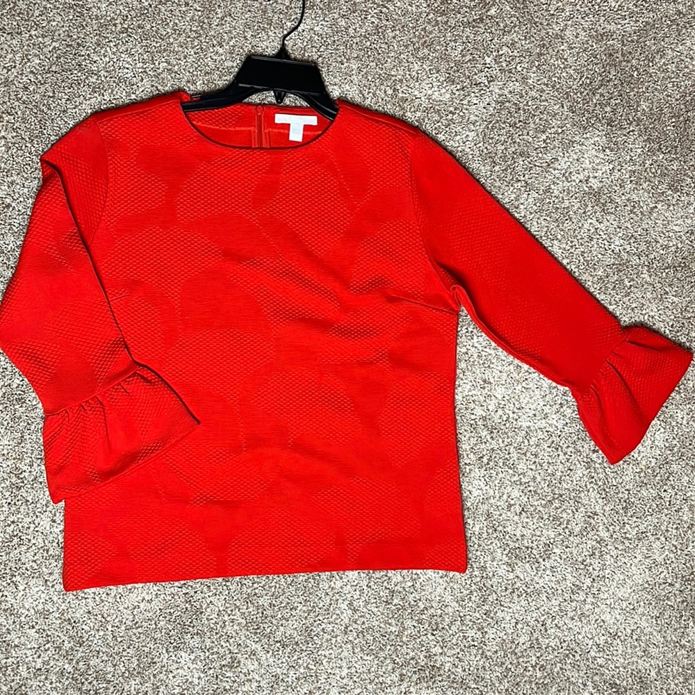 Boss Red Pullover sweater with bell sleeves